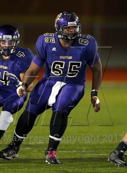 Thumbnail 1 in Jurupa Hills vs. St. Margaret's (CIF SS East Valley Division Final) photogallery.