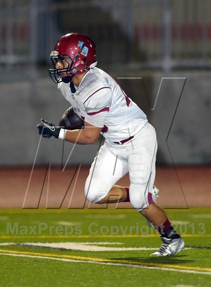 Thumbnail 2 in Jurupa Hills vs. St. Margaret's (CIF SS East Valley Division Final) photogallery.