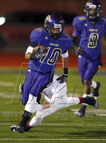 Thumbnail 3 in Jurupa Hills vs. St. Margaret's (CIF SS East Valley Division Final) photogallery.