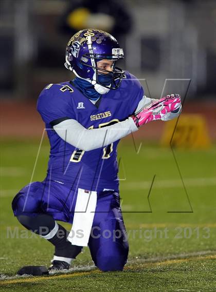 Thumbnail 2 in Jurupa Hills vs. St. Margaret's (CIF SS East Valley Division Final) photogallery.