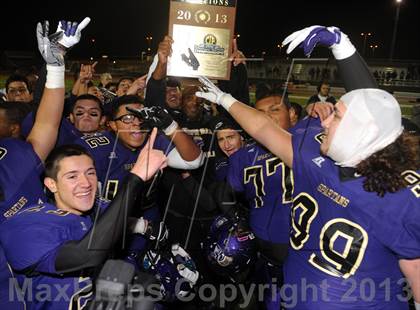 Thumbnail 1 in Jurupa Hills vs. St. Margaret's (CIF SS East Valley Division Final) photogallery.