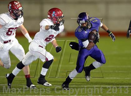 Thumbnail 2 in Jurupa Hills vs. St. Margaret's (CIF SS East Valley Division Final) photogallery.