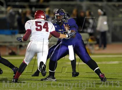 Thumbnail 2 in Jurupa Hills vs. St. Margaret's (CIF SS East Valley Division Final) photogallery.