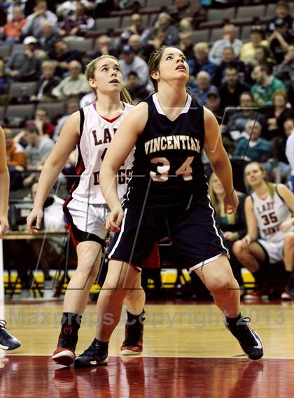 Thumbnail 3 in Vincentian Academy vs. Tri-Valley (PIAA Class A Final) photogallery.