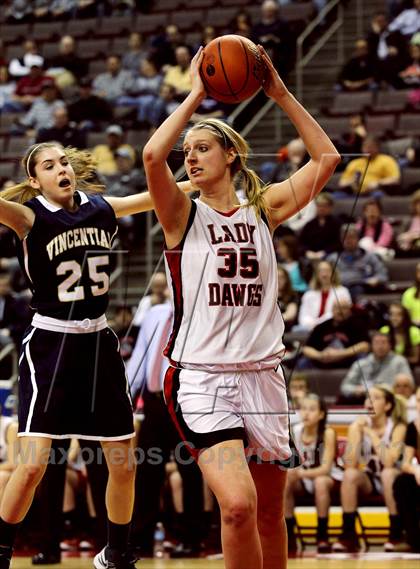 Thumbnail 3 in Vincentian Academy vs. Tri-Valley (PIAA Class A Final) photogallery.