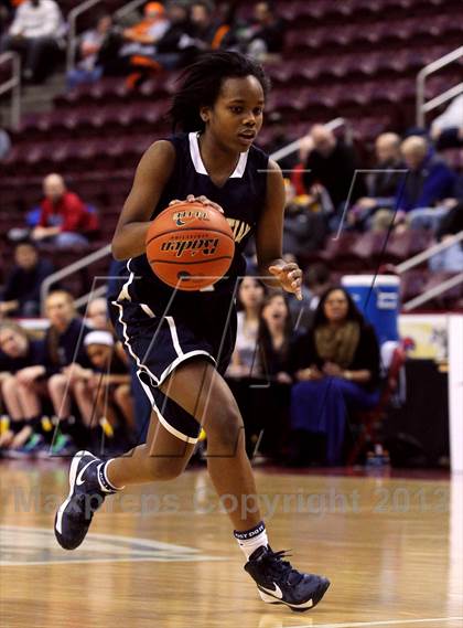 Thumbnail 3 in Vincentian Academy vs. Tri-Valley (PIAA Class A Final) photogallery.