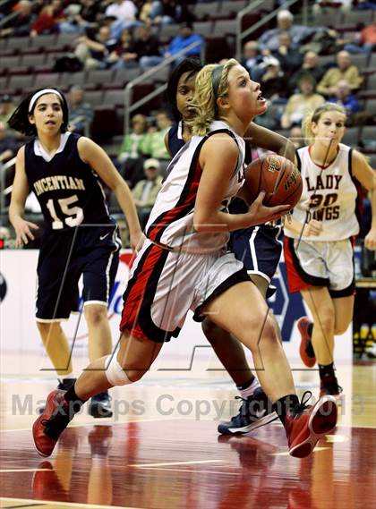 Thumbnail 3 in Vincentian Academy vs. Tri-Valley (PIAA Class A Final) photogallery.