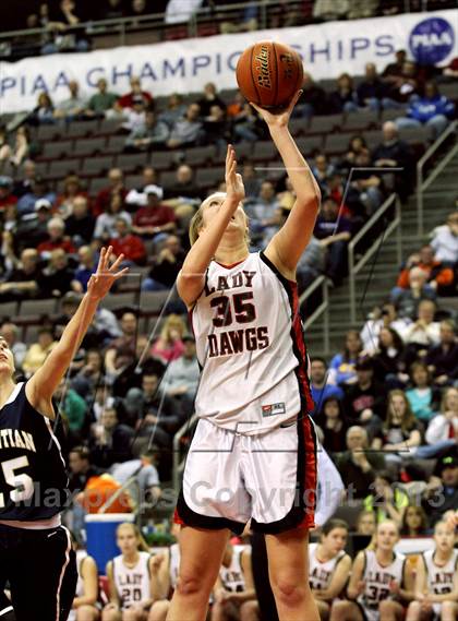 Thumbnail 1 in Vincentian Academy vs. Tri-Valley (PIAA Class A Final) photogallery.