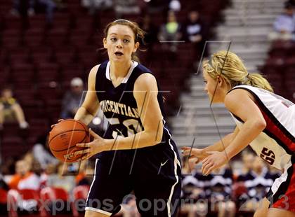 Thumbnail 3 in Vincentian Academy vs. Tri-Valley (PIAA Class A Final) photogallery.