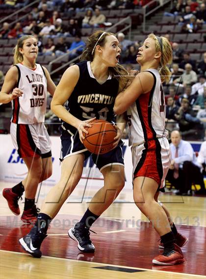 Thumbnail 3 in Vincentian Academy vs. Tri-Valley (PIAA Class A Final) photogallery.