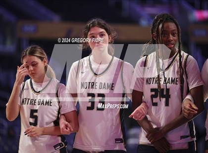 Thumbnail 1 in Notre Dame (SO) vs Louisville (2024 Coastal Catholic Classic) photogallery.