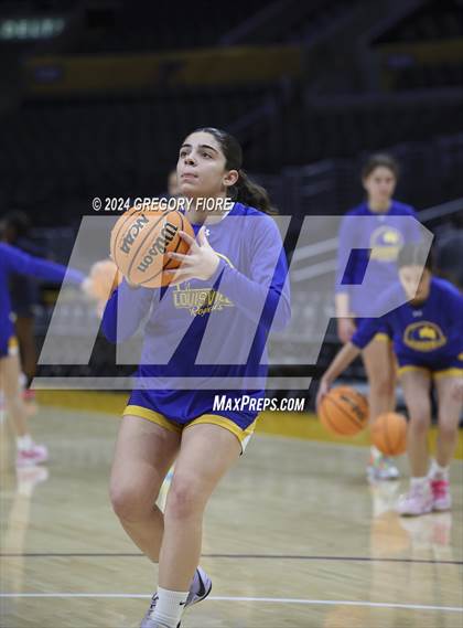 Thumbnail 3 in Notre Dame (SO) vs Louisville (2024 Coastal Catholic Classic) photogallery.