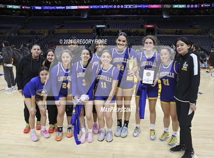 Thumbnail 2 in Notre Dame (SO) vs Louisville (2024 Coastal Catholic Classic) photogallery.
