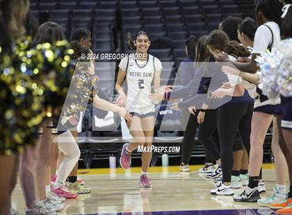 Thumbnail 3 in Notre Dame (SO) vs Louisville (2024 Coastal Catholic Classic) photogallery.