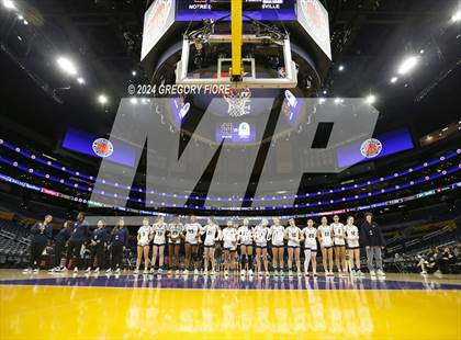 Thumbnail 3 in Notre Dame (SO) vs Louisville (2024 Coastal Catholic Classic) photogallery.
