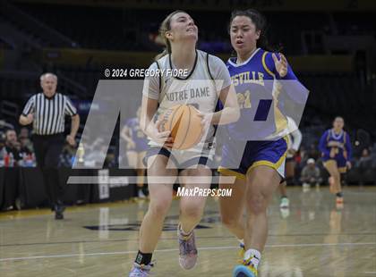 Thumbnail 2 in Notre Dame (SO) vs Louisville (2024 Coastal Catholic Classic) photogallery.