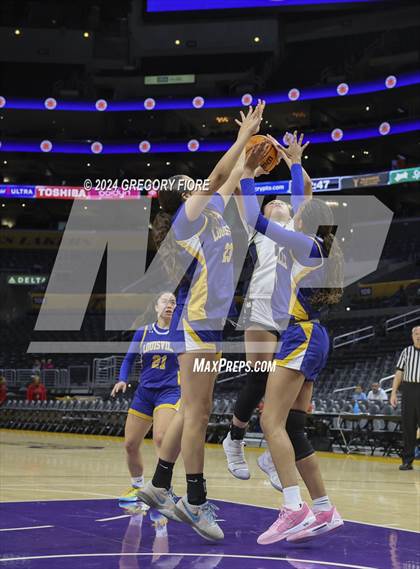 Thumbnail 3 in Notre Dame (SO) vs Louisville (2024 Coastal Catholic Classic) photogallery.
