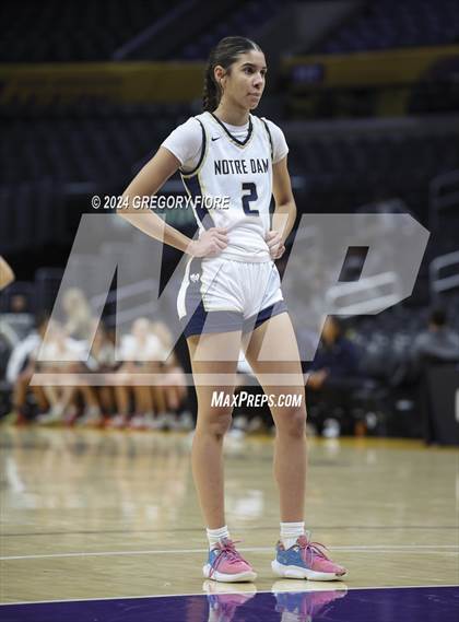 Thumbnail 1 in Notre Dame (SO) vs Louisville (2024 Coastal Catholic Classic) photogallery.