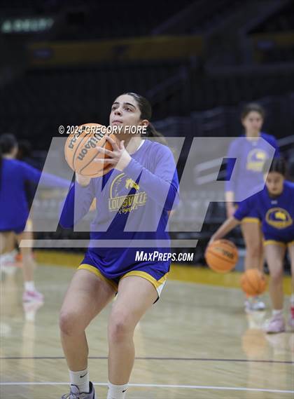 Thumbnail 1 in Notre Dame (SO) vs Louisville (2024 Coastal Catholic Classic) photogallery.