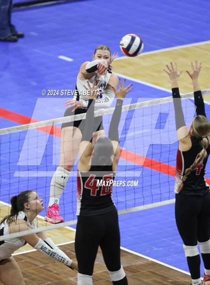 Thumbnail 1 in Resurrection Christian vs. Strasburg (CHSAA 3A 1st Round) photogallery.