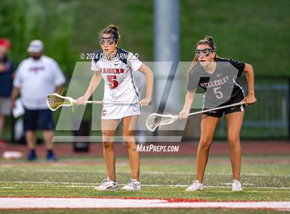 Thumbnail 3 in Wellesley vs. Central Catholic (MIAA Division1 Final) photogallery.