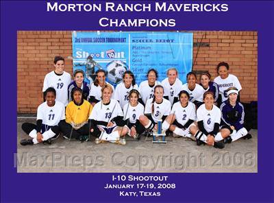 Thumbnail 1 in Cy-Falls vs. Morton Ranch (I-10 Shootout Tournament) photogallery.