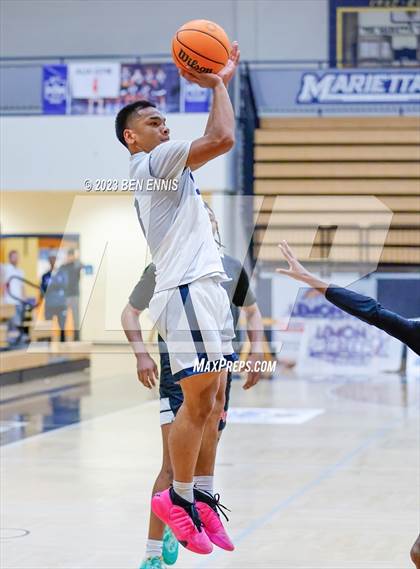 Thumbnail 3 in Augusta Christian vs. Marietta (Lemon Street Classic) photogallery.