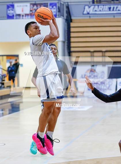 Thumbnail 2 in Augusta Christian vs. Marietta (Lemon Street Classic) photogallery.