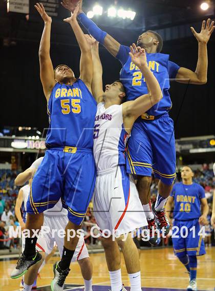 Thumbnail 3 in Folsom vs Grant (CIF SJS D2 Semifinal) photogallery.