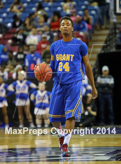 Thumbnail 1 in Folsom vs Grant (CIF SJS D2 Semifinal) photogallery.