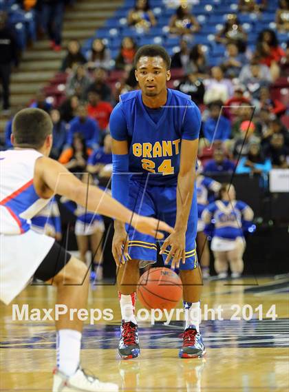 Thumbnail 1 in Folsom vs Grant (CIF SJS D2 Semifinal) photogallery.