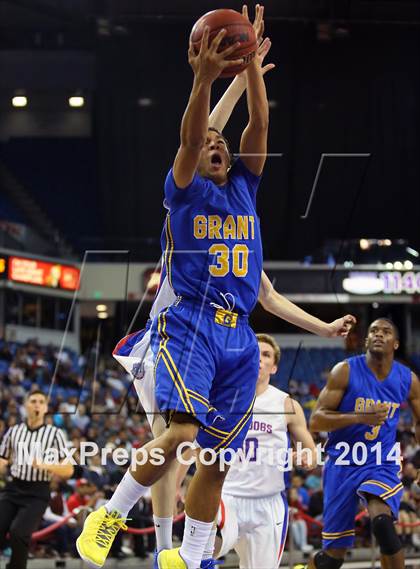 Thumbnail 3 in Folsom vs Grant (CIF SJS D2 Semifinal) photogallery.