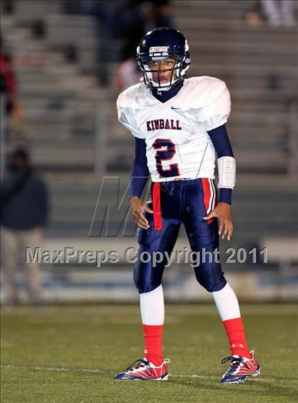 Thumbnail 2 in Kimball vs. Wilson (4A Region 2 Bi-District Playoffs) photogallery.