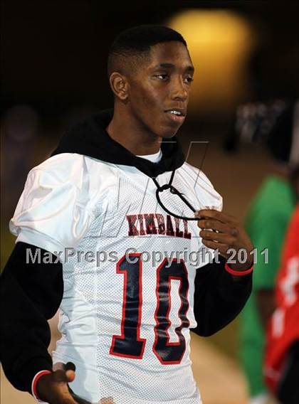 Thumbnail 2 in Kimball vs. Wilson (4A Region 2 Bi-District Playoffs) photogallery.