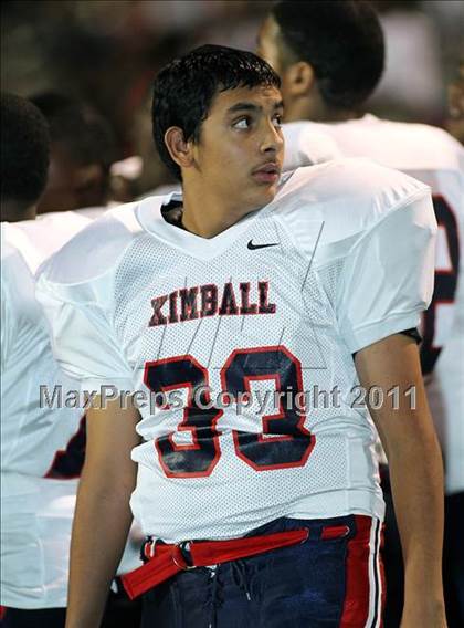 Thumbnail 3 in Kimball vs. Wilson (4A Region 2 Bi-District Playoffs) photogallery.