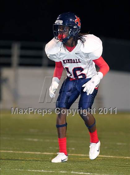 Thumbnail 3 in Kimball vs. Wilson (4A Region 2 Bi-District Playoffs) photogallery.