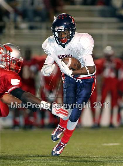 Thumbnail 2 in Kimball vs. Wilson (4A Region 2 Bi-District Playoffs) photogallery.