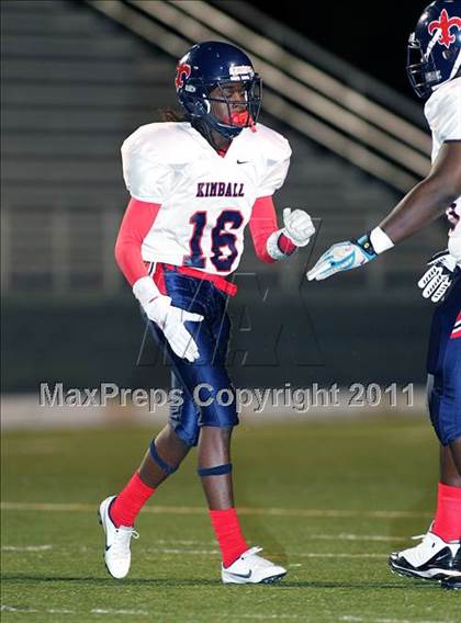 Thumbnail 3 in Kimball vs. Wilson (4A Region 2 Bi-District Playoffs) photogallery.