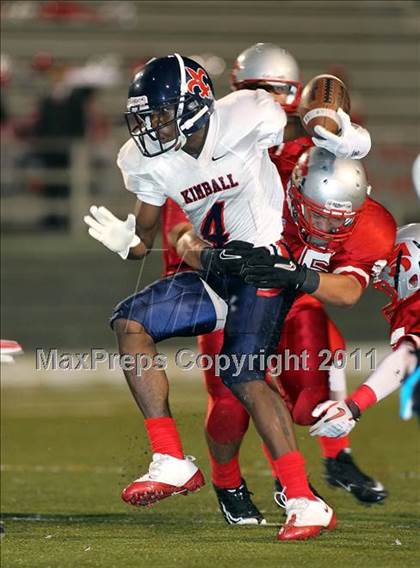 Thumbnail 3 in Kimball vs. Wilson (4A Region 2 Bi-District Playoffs) photogallery.