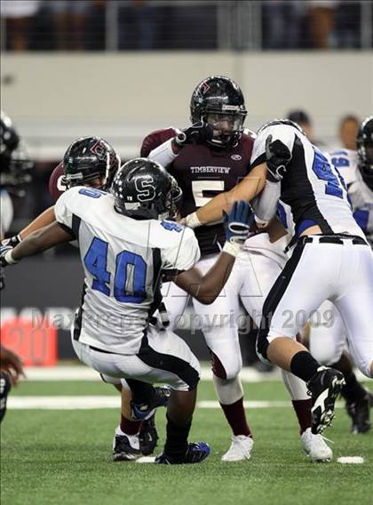 Thumbnail 2 in Summit vs. Mansfield Timberview (Kirk Herbstreit Varsity Football Series) photogallery.