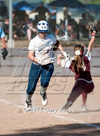 Thumbnail 2 in Vista del Lago vs. Whitney (Stephanie LeDoux Tournament) photogallery.