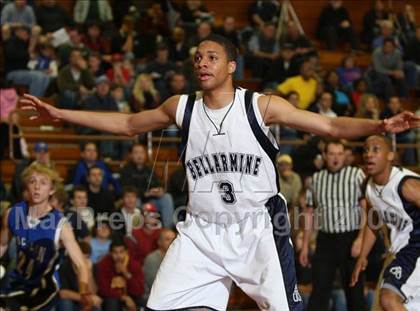 Thumbnail 2 in Rocklin vs. Bellarmine Prep (MaxPreps Holiday Classic) photogallery.
