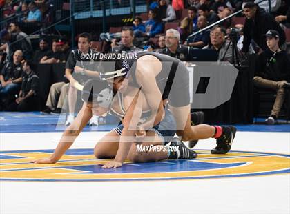 Thumbnail 3 in CIF State Boys Wrestling Championships (Day 1 - Round 3) photogallery.