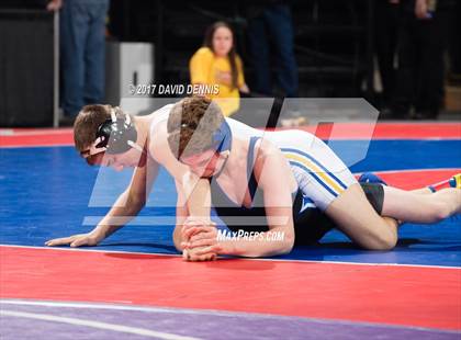 Thumbnail 1 in CIF State Boys Wrestling Championships (Day 1 - Round 3) photogallery.