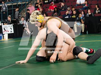 Thumbnail 1 in CIF State Boys Wrestling Championships (Day 1 - Round 3) photogallery.