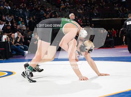 Thumbnail 3 in CIF State Boys Wrestling Championships (Day 1 - Round 3) photogallery.