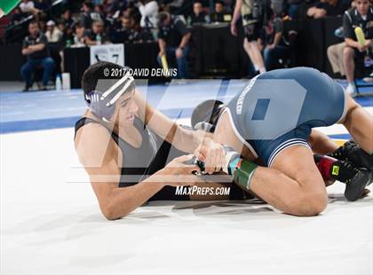 Thumbnail 3 in CIF State Boys Wrestling Championships (Day 1 - Round 3) photogallery.
