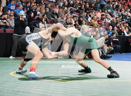 Thumbnail 3 in CIF State Boys Wrestling Championships (Day 1 - Round 3) photogallery.