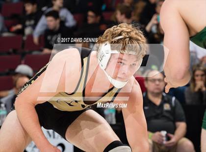 Thumbnail 2 in CIF State Boys Wrestling Championships (Day 1 - Round 3) photogallery.