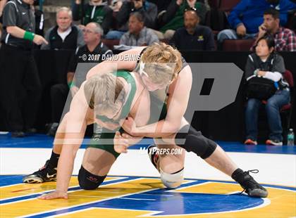 Thumbnail 2 in CIF State Boys Wrestling Championships (Day 1 - Round 3) photogallery.
